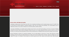 Desktop Screenshot of macrorad.com